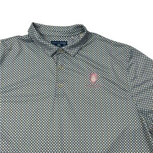 Bermuda Sands Men’s Golf Polo UPF50 2XL Wick Away Performance Willowhaven Golf